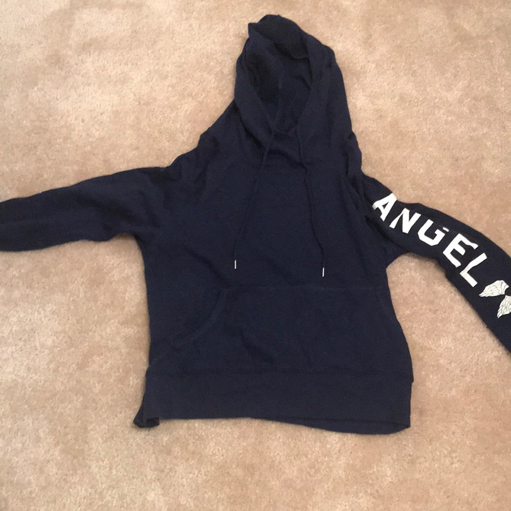 Navy Victoria’s Secret Angel pullover hoodie